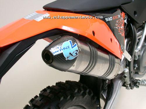 echappement moto KTM 450 EXC R leovince echappement moto KTM 450 EXC R leovince